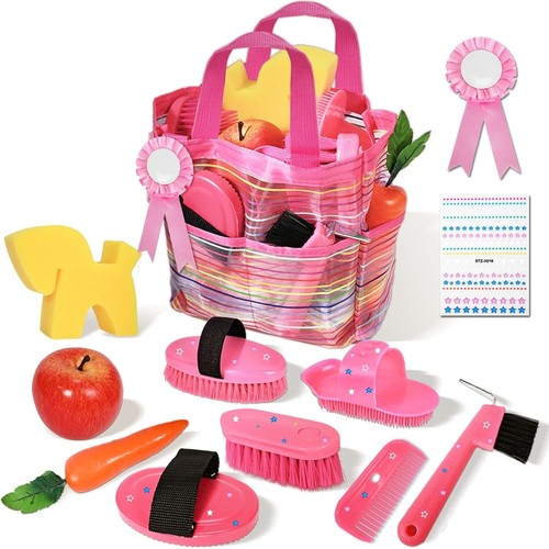 Pferdepflege set kunststoff - set,
