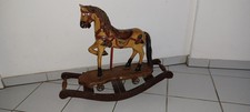 Antikes Schaukelpferd aus Holz