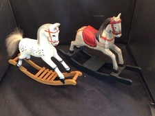 2 Schaukelpferde Vintage klein