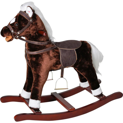 Schaukelpferd brauny - schaukelpferd,