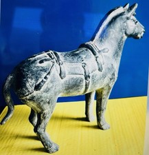 Antik Altes Pferd Sammelwert