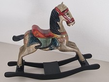 Vintage Schaukelpferd holz alt