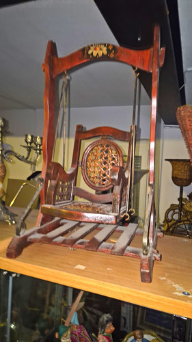 Antike puppen schaukel - antike,