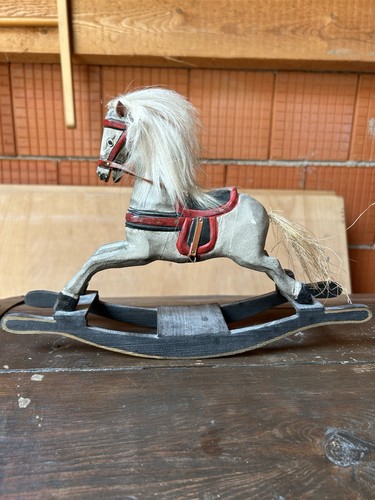Vintage schaukelpferd deko - vintage,
